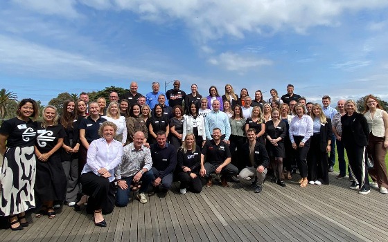 Destination Queenstown Business Development teams and Queenstown suppliers at the Queenstown Lakes Australia Roadshow 2024.