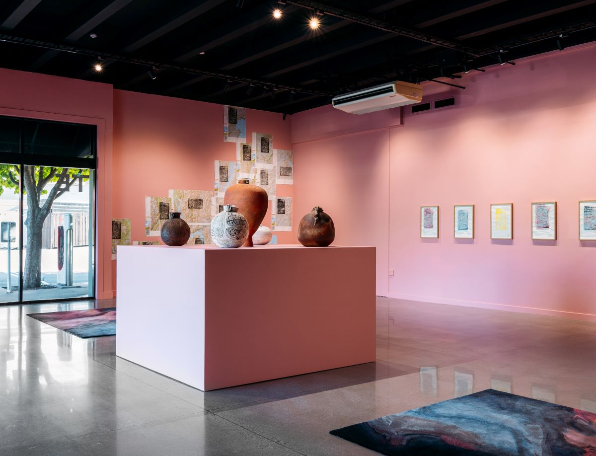 Te Atamira art exhibition.
