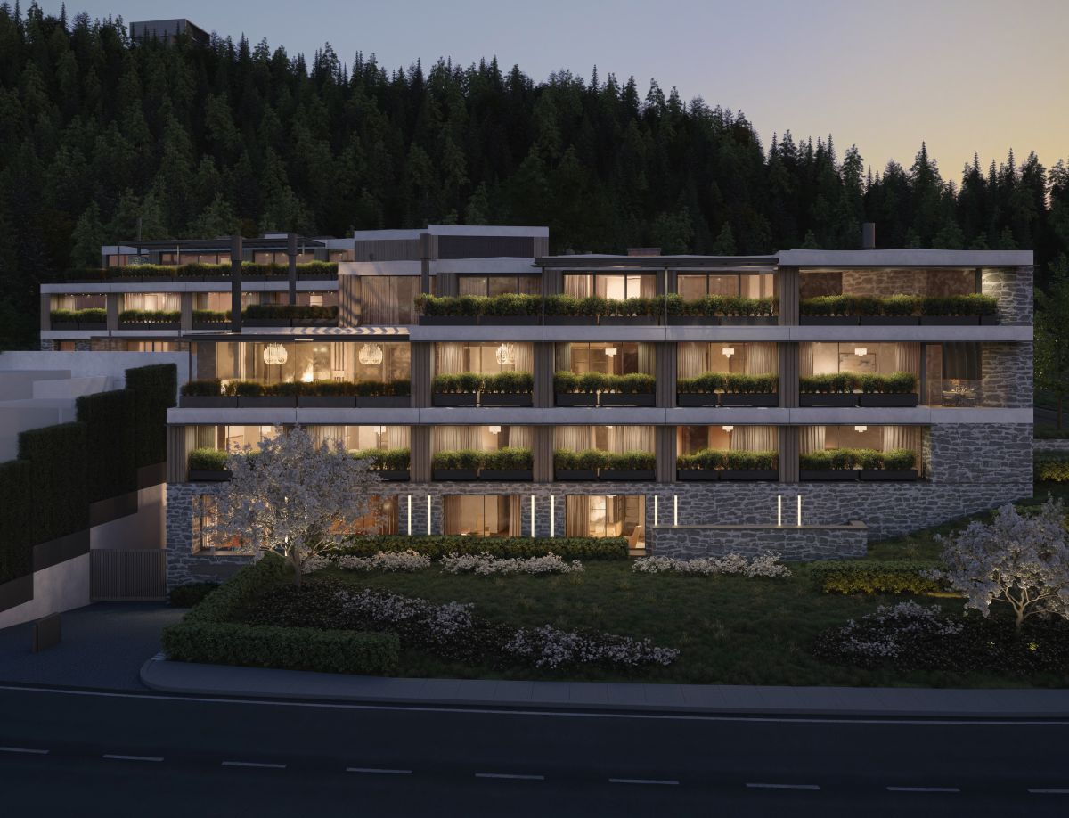 Render of the front of Roki Collection Queenstown.
